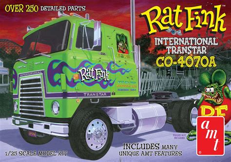 125 Amt 1291 International Transtar Co 4070a Rat Fink Truck
