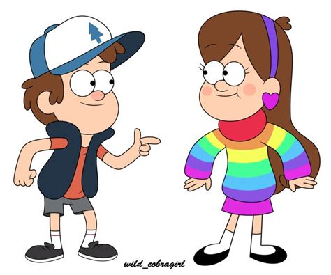 Dipper And Mabel By Wild Cobragirl Dipper And Mabel Gravity Falls Mabel