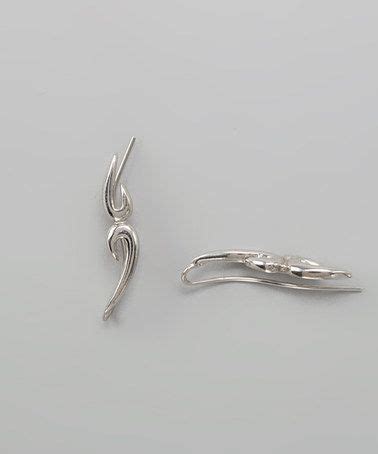 Take A Look At This Silver Kissing Curves Ear Pin Earrings By Orogem On