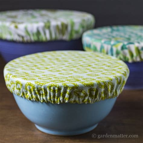 Fabric Bowl Covers Tutorial Easy Beginner Sewing Project