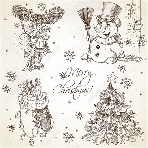Merry Christmas Drawing At Getdrawings Free Download