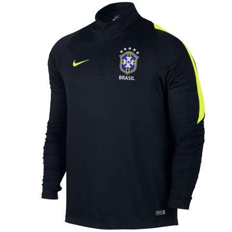 Brazil Football Team Tech Training Sweat Top 201617 Nike