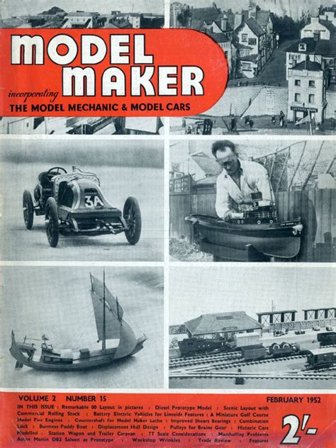 Rclibrary Model Maker 195202 February Title Download Free Vintage