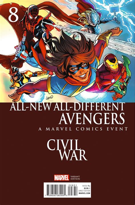 Preview All New All Different Avengers 8 Story Mark Waid Art Adam