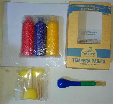 Maam And Moms Washable Tempera Paints