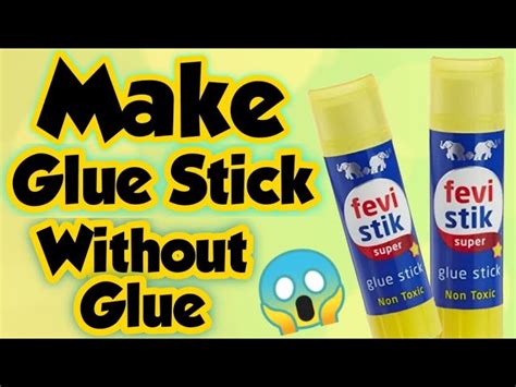 Diy Glue Stick How To Make Glue Stick At Homehomemade Glue Stickglue