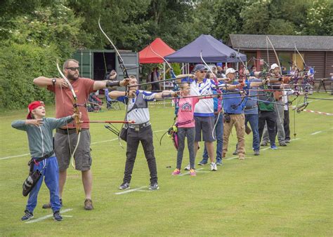 Aspiring Archers Take Part In Archery Gbs Big Weekend