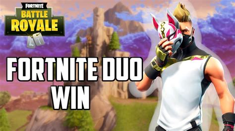 Fortnite Duo Win Fortnite Battle Royale Gameplay Youtube