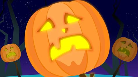 Scary Pumpkin Nursery Rhymes Songs For Kids And Children Happy