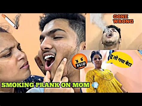 Smoking Prank On Mom Prank Gone Wrong Vlogging With TB YouTube