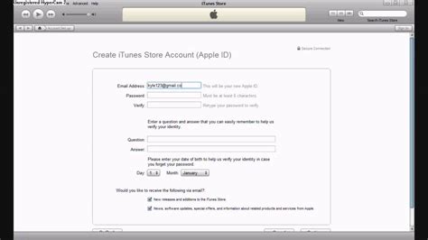 Then click create new apple id. How to make A Free iTunes Account - YouTube