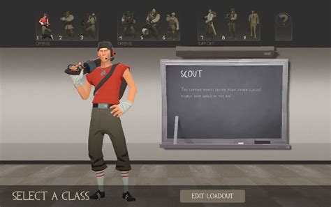 Beta Styled Scout Team Fortress 2 Classic Mods
