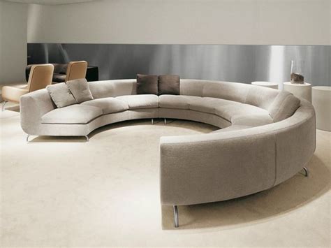 Choosing The Right A Round Sofa Round Sofa Sofa Design Circle Sofa
