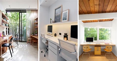 Luckily, there are multiple easy ways to tune out that pile of dishes or blaring tv and get you the privacy that you and your workflow need. 15 Home Offices Designed For Two People