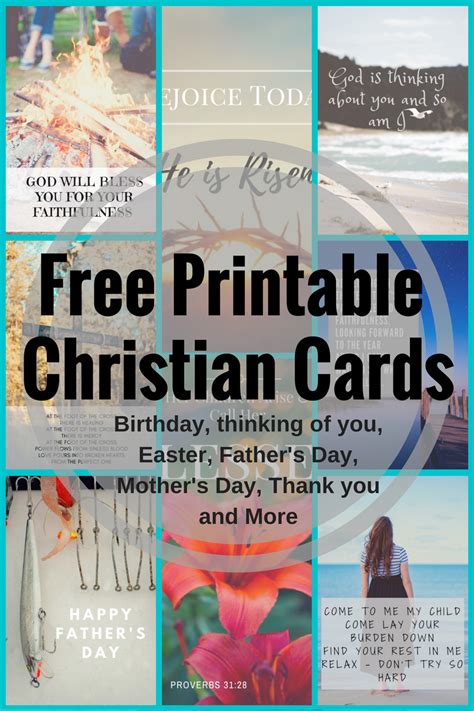 5 Free Printable Christian Birthday Cards Free Printable Christian