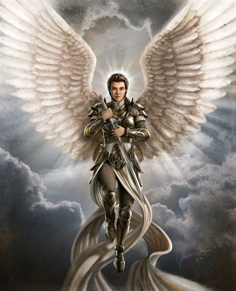 Guardian Angel Wallpaper Angel Cg Artwork Mythology Supernatural