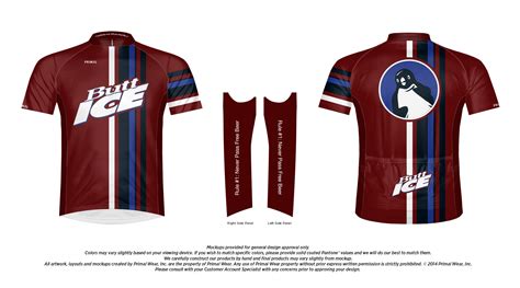 2017 Team Butt Ice Jersey Team Butt Ice RAGBRAI Cycling Team Ames IA