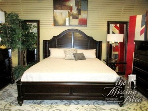 Handsome Steel Magnolia King Bed From Paula Deen In A Dark Finish Love