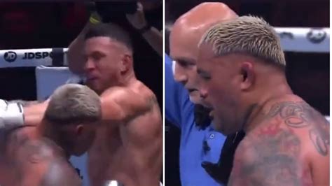 48 Year Old Ufc Legend Mark Hunt Hangs His Gloves As He Knocks Out A 90 Fighter In Final Boxing