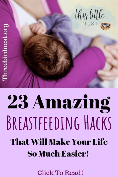 23 Amazing Breastfeeding Hacks That Will Make Your Life So Much Easier