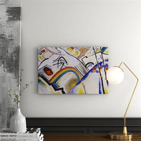 East Urban Home Cossacks By Wassily Kandinsky Painting Print On Wrapped