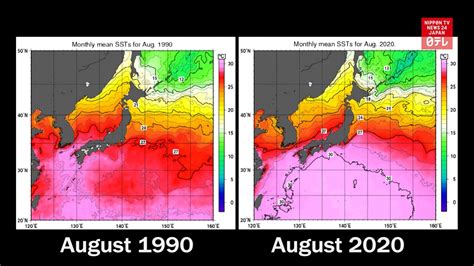 Sea Surface Temperatures In Japan Soar All About Japan