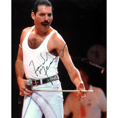 Freddie Mercury Signed Autographed 8 X 10 Reprint Photo Mint