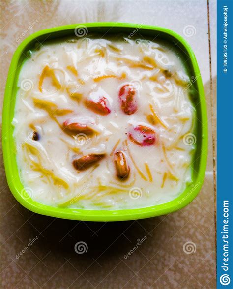 Semiya Milk Payasam Home Made In A Bowl Stock Photo Image Of Festival Delicious