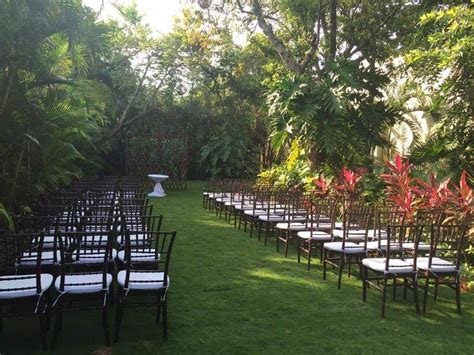 Surround Your Ceremony With Lush Tropical Greens Here In The Secret