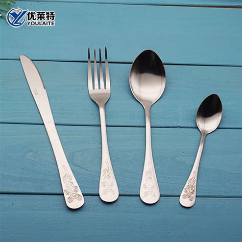 stainless steel flatware grades sliver cutlery