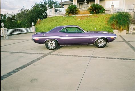 Rare 1970 Dodge Challenger With 440 Six Pack V8 Is Plum Crazy