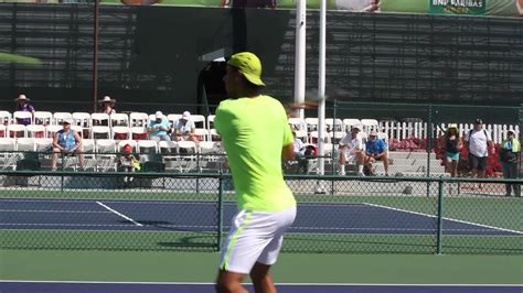 Rafa Nadal Practice Indian Wells 3162015 33 Youtube