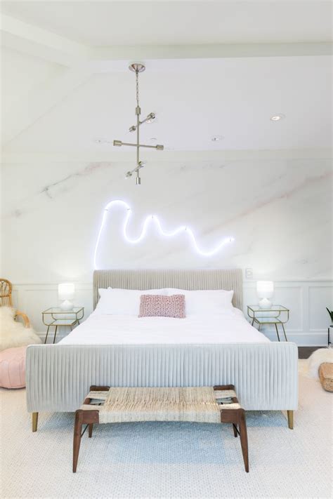 Palm Springs Pastel Bedroom Makeover For Alisha Marie Room