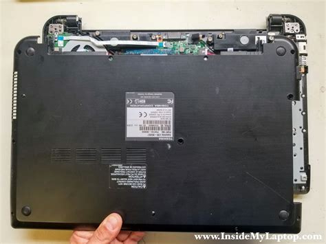 How To Disassemble Toshiba Satellite L55 L55d L50 L50d Inside My Laptop
