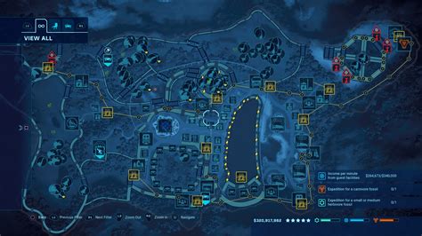 Jurassic World Evolution 2 Map Topographic Map Of Usa With States