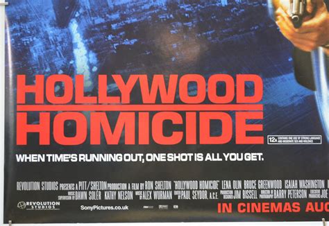 Hollywood Homicide Original Movie Poster