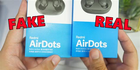 Psa Heres How To Spot A Fake Redmi Airdots Aka Mi True Wireless