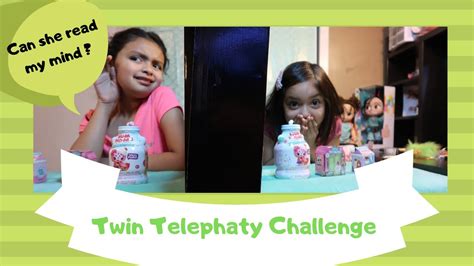 Twin Telepathy Toy Challenge Youtube