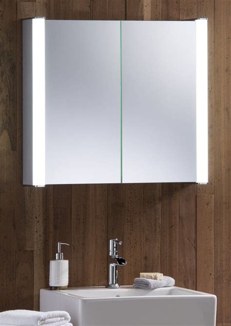 Led Cabinet With Shaver Sensor And Demister 60x65cm From Neue Design