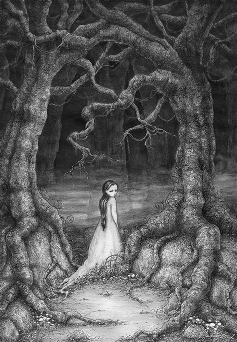 Amy dover's pencil drawings tackle the dark side of nature, the hidden world. Spooky graphite and pencil drawings by Sandra Hultsved - Bleaq