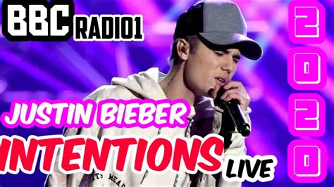 Justin Bieber Intentions Live Performance 2020 At BBC RADIO 1 YouTube