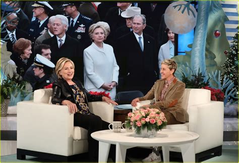 Hillary Clinton Answers After Ellen Asks If Trump Will Last Four Years Photo Ellen