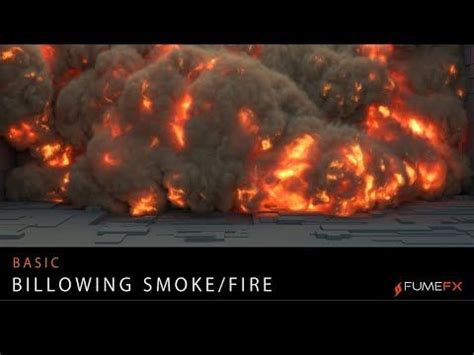 FumeFX C4D Billowing Smoke/Fire Tutorial - YouTube in 2020 | Cinema 4d tutorial, Tutorial, Fire