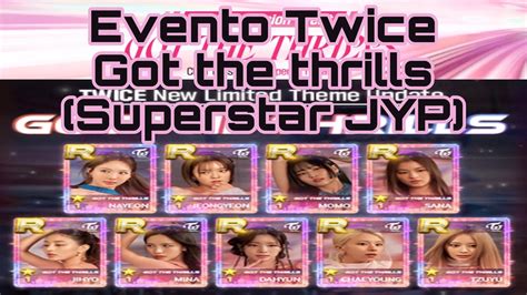 Evento Twice Got The Thrills Superstar Jyp Youtube