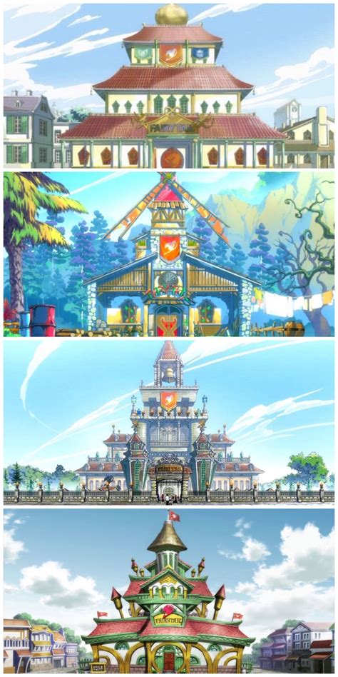 Fairy Tail Guild Hall Anime Fairytail Hình ảnh