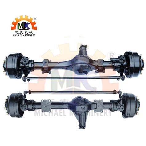4x4 Light Tractortruck Front Wheel Drive Steer Axle With Hydraulic