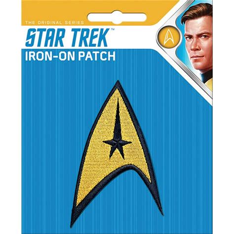 Star Trek Command Insignia Full Color Iron On Patch