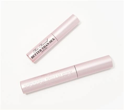 Too Faced Better Than Sex Full Size Mascara And Travel Size
