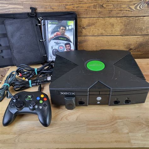 Microsoft Xbox Original System Black Console Plandetransformacion