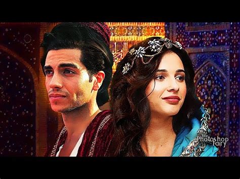 Disney’s Aladdin 2019 Naomi Scott And Mena Massoud As Princess Jasmine And Aladdin